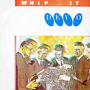 Devo - Whip It - Single Cover